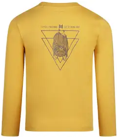 Kokonoko lasten pitkähihainen trikoopaita, jossa painokuvioiti takana O56862 - Yellow - 2