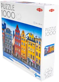 Tactic Palapeli Puzzle Lovers Stortorget in Sweden 1000 palaa - 4