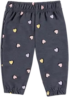 TEX BABY vauvojen collegehousut Sydämet - GREY DARK - 1