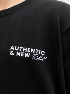 JJ REBEL JUNIOR lasten collegepusero - BLACK - 8