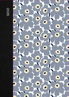 Kalenterikirja 2026 marimekko A5 unikko - 1