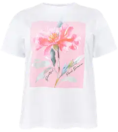 House naisten t-paita 213HP09120, D-mitoitus - flower print - 1