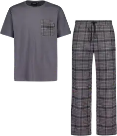Reino&Aino miesten pyjama Reino - Grey - 1