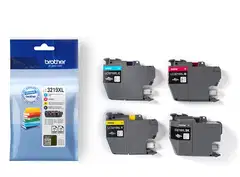 Brother mustekasetti LC3219XLVAL XL BK/C/M/Y - 3