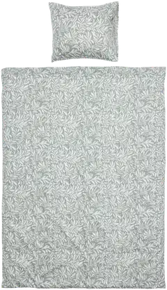 Pentik Hetki pussilakanasetti 150x210 cm + 50x60 cm lehti vihreä - 2