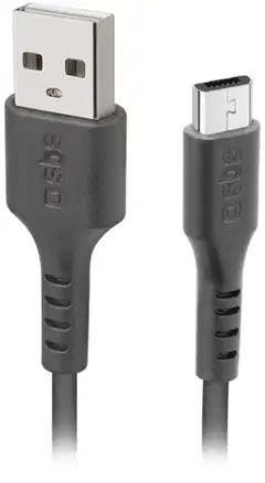 SBS kaapeli Usb-A To Micro-Usb 1 M musta - 1