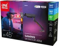 One For All DM8110 RGB Monitorivarsi, musta - 5