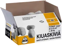 Kota kiuaskivi oliviinidiabaasi pyöristetty 5-10 cm 15 kg - 1