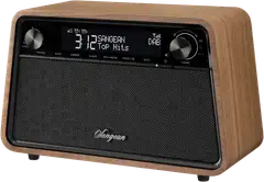 Sangean pöytäradio Bluetooth yhteydellä WR-201D, pähkinäpuu - 1