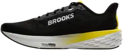 Brooks miesten juoksukengät Launch 12 - Black/Cyber Yellow/Oyster - 5