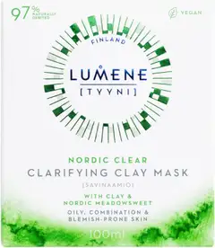 Lumene TYYNI Tasapainottava savinaamio 100 ml - 2