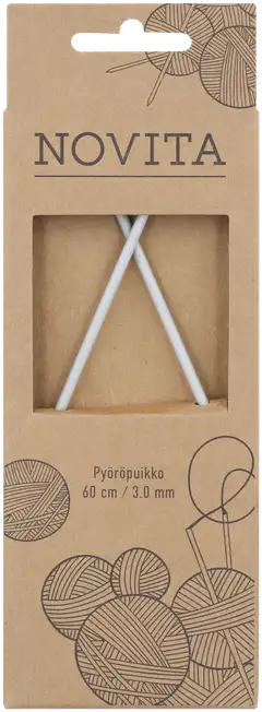 Novita Pyöröpuikko 60 cm - 3mm - 1