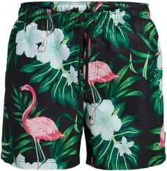 JJ REBEL miesten uimashortsit Jrebhawaii - BLACK - 1