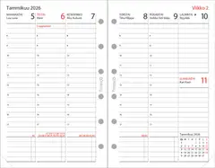 Ajasto taskukalenteri Timex Handy -vuosipaketti - 2