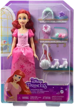 Disney Princess Arien-Nukke Ja Asusteita - 5