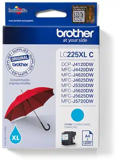 Brother mustepatruuna LC-225 sininen - 1