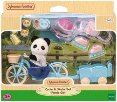 Sylvanian Families Pyörä ja rullaluistimet -leikkisetti - 1