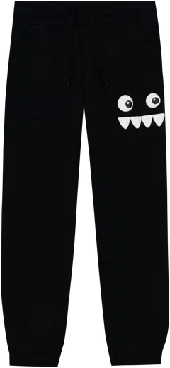 Ciraf lasten collegehousut monster 25PC263302 - black - 1