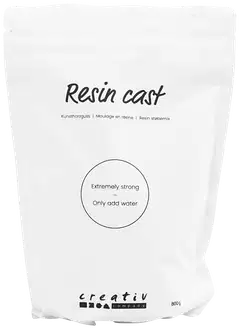 Creativ Company valuhartsi, valkoinen, 800 g - 1