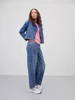 WKLY. naisten palmikkoneulepusero acid wash 213W000154 - Blush pink acid - 6