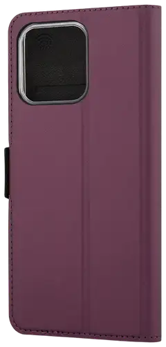 Wave Book Case, Honor X8 5G / Honor X6 / Honor 70 Lite 5G, Smoky Sangria - 2