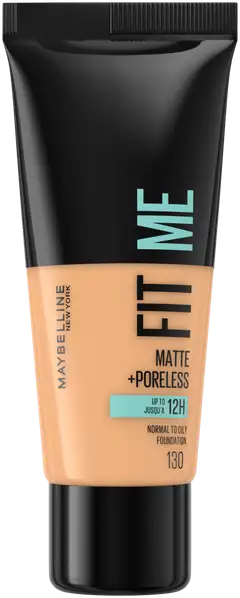 Maybelline New York Fit Me Matte + Poreless 130 Buff Beige meikkivoide 30 ml - 1