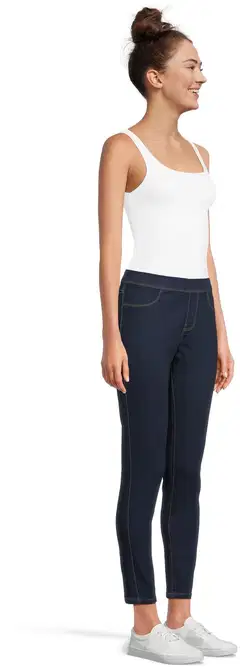 House naisten denimjeggingsit Jeggings - Dark blue - 4
