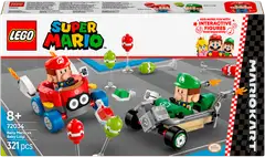 LEGO® Super Mario 72034 Mario Kart™ – Baby Mario vastaan Baby Luigi - 2