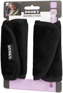Dooky turvavyötyynyt 2 kpl musta - 4