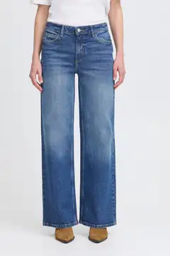 B.young naisten farkut Bykyjla - Indigo blue denim - 3