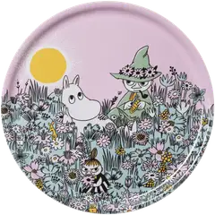 Moomin Arabia tarjotin 35 cm Sydänystävät - 1