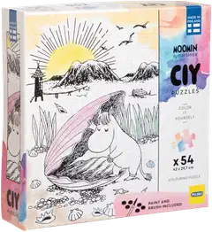Peliko Muumi palapeli CIY 54 palaa vesivärit - 5