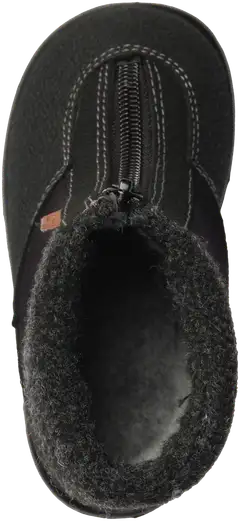 Kuoma lasten talvikenkä Baby fleecekaulus lampaanvillavuorella - BLACK - 4