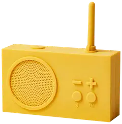 Lexon TYKHO3 langaton kaiutin ja radio keltainen - 1