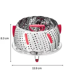 Tefal Ingenio Plus kokoontaittuva höyrytyskori ruostumatonta terästä K1993034 - 8