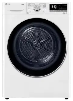 LG kuivausrumpu RH80V9AV7N 8kg valkoinen - 1