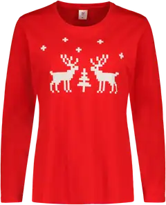 House naisten joulupyjama 212H382520 - red check - 2