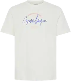 Blend miesten t-paita BHKnut Copenhagen - vanilla ice - 1