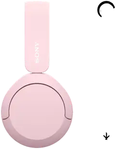 Sony Bluetooth sankakuulokkeet WH-CH520P pinkki - 2