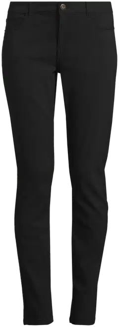House naisten stretch-housut 222H262908 - black - 2