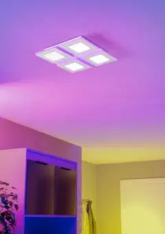 EGLO Plafondi connect.z Padrogiano-Z led 45x45cm 26,2W valkoinen - 9