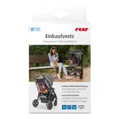 Reer verkkokassi rattaisiin musta - 2