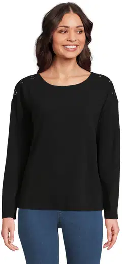 House naisten pusero Details 213H262903 - black - 1