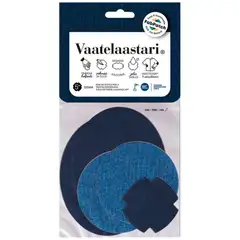 FabPatch tekstiilipaikka Vaatelaastari Denim 5 kpl - 1