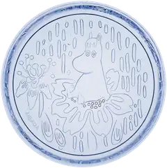 Moomin Arabia Muumi lautanen 155mm vedensininen - 1