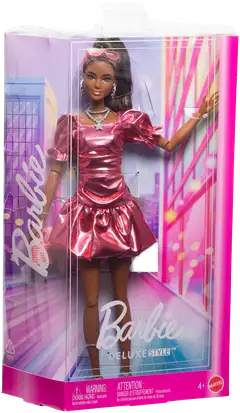 Barbie Deluxe Style Pinkissä Mekossa - 3