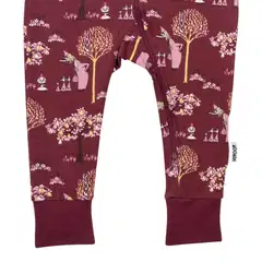 Muumi vauvojen pyjama Vilijonkka 593267 - burgundi - 5