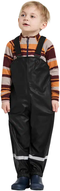 Didriksons lasten sadehousut Plaskeman - BLACK - 3