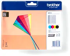 Brother mustepatruuna LC-223 BK/C/M/Y - 1