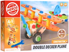 Heros rakennussarja Constructor Lentokone 90 osaa - 1